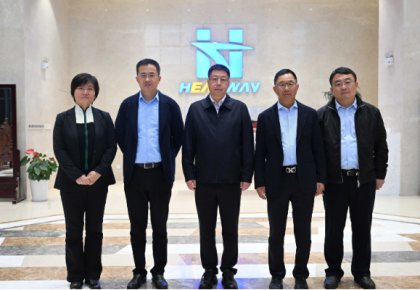 嶗山區(qū)委書記張?jiān)恍械胶５峦咴L調(diào)研